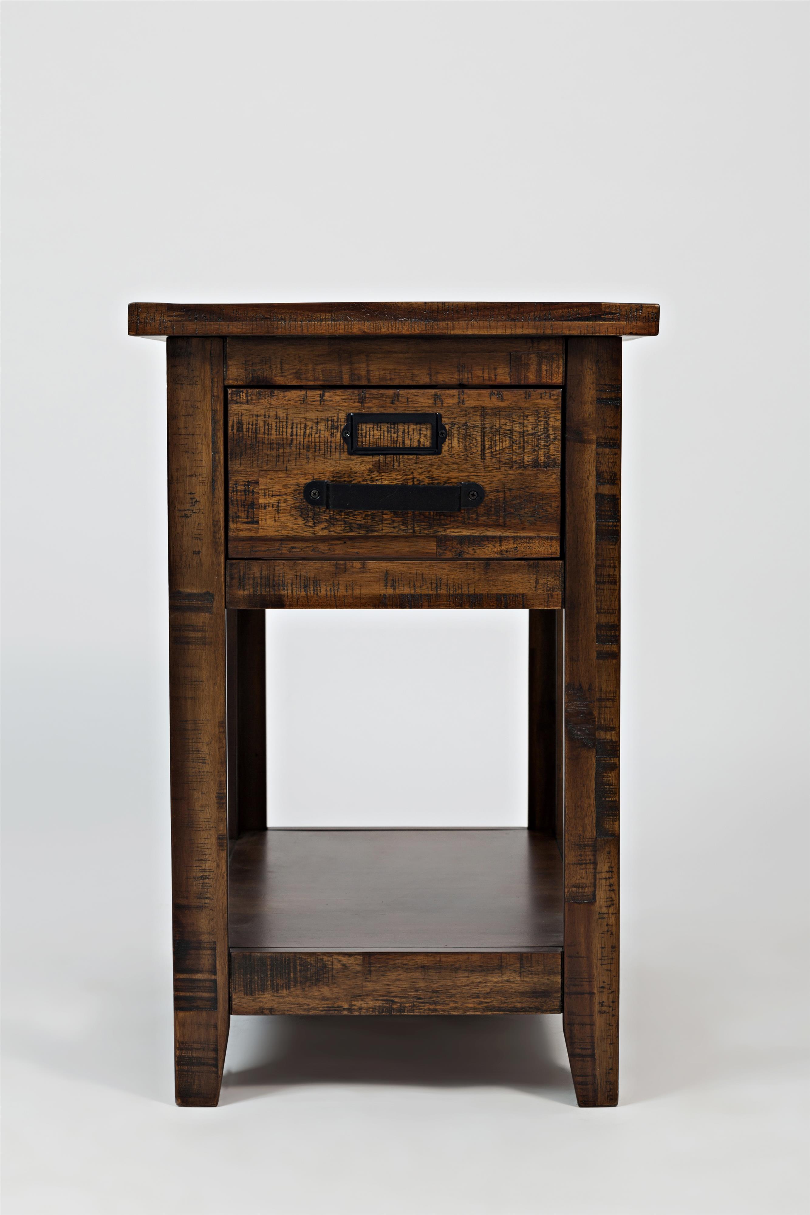 Jofran Cannon ValleyOne Drawer Chairside Table